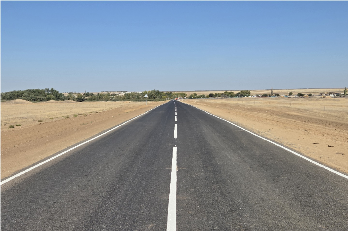 В Котельниковском районе завершился ремонт автомобильной дороги